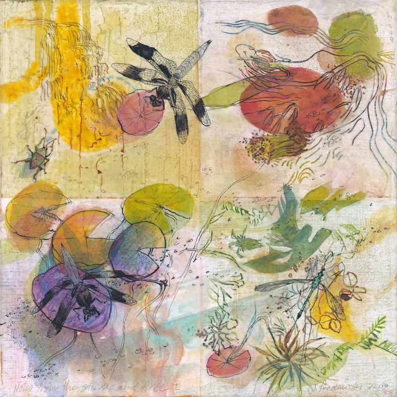 Janet Fredericks Studio - Anthills & Insects - water-garden_orig